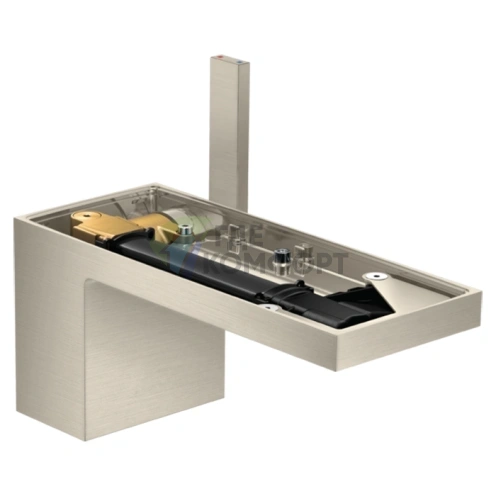 Смеситель для раковины AX MyEdition настенный, матовый никель (47012820) - фото 1