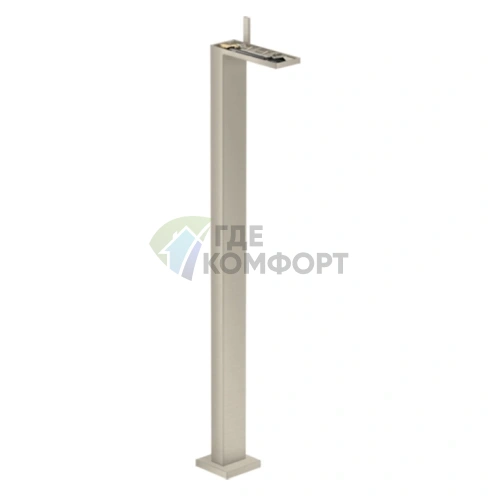 Напольный смеситель для раковины AX MyEdition в шлифованном никеле (47042820) - фото 1