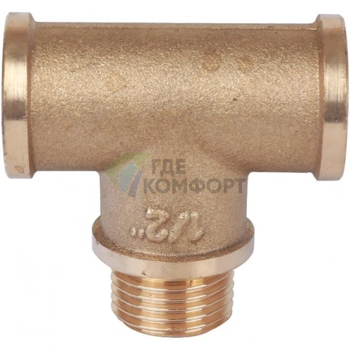 Тройник ВНВ 1/2x1/2x1/2 Stout - фото 3