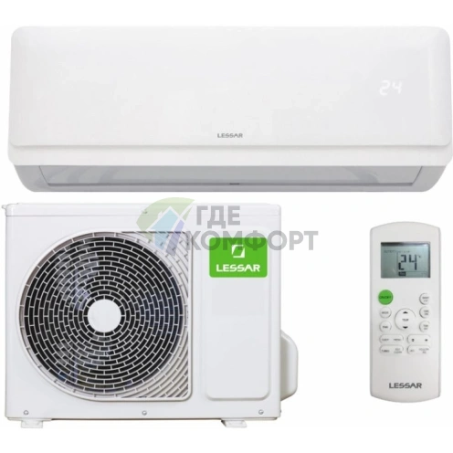 Cплит-система Lessar Inverto LS-HE12KLA2B/LU-HE12KLA2B DC inv - фото 1