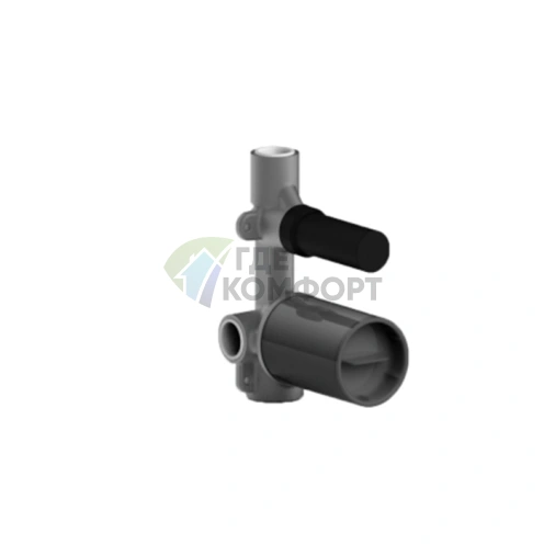 Встраиваемая однорычажная часть смесителя FANTINI с двухпозиционным переключателем (44 00 M822A) - фото 1