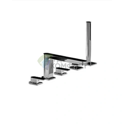 Смеситель для ванны Fantini Mare с ручным душем и 2 источниками воды (51 02 6365) - фото 1