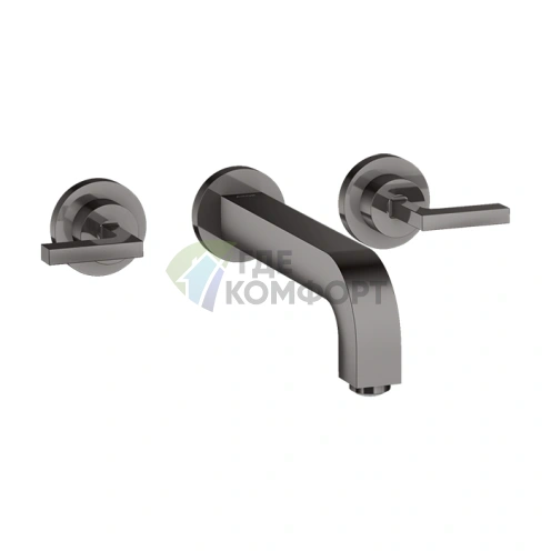 Смеситель для раковины AX Citterio полированный черный хром (39147330) - фото 1