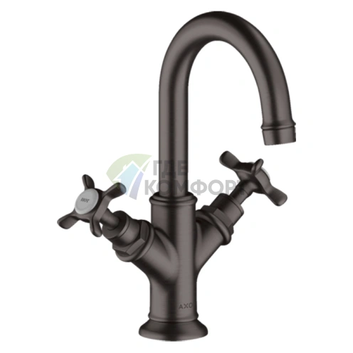 Смеситель для раковины AX Montreux в цвете шлифованный черный хром (16505340) - фото 1