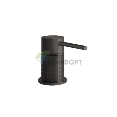 Рычаг дистанционного управления GESSI из нерж. стали 316 с покрытием Brushed Black Metal PVD (54205#707) - фото 1