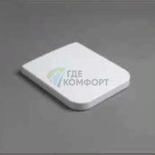 SIMAS Flow Сиденье для унитаза FL63 с микролифтом (белый/хром) (FL28bi/cr) - фото 1