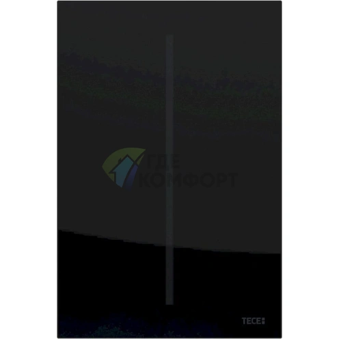 Кнопка смыва для писсуара TECE filo urinal 9242063 7-2 V черная - фото 1