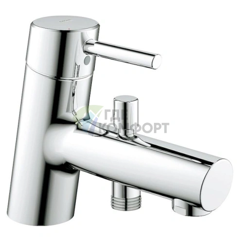 Смеситель Grohe Concetto для установки на борт ванны 32701001 - фото 1