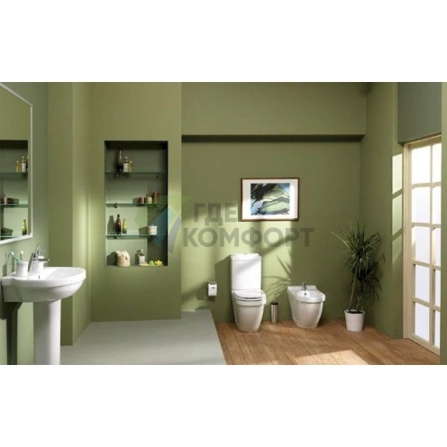 Унитаз-компакт Creavit Dream DR311: Стиль и комфорт в компактном исполнении - фото 2