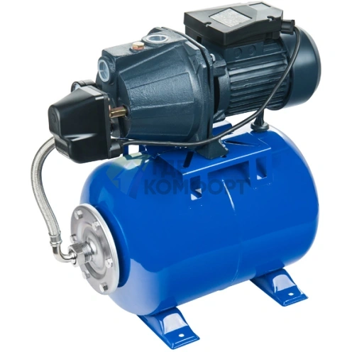 Насосная станция UNIPUMP AUTO JET 80 S-50 с гидроаккумулятором 50л - фото 1