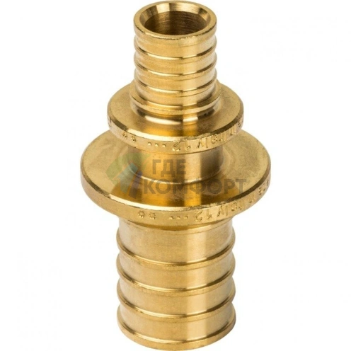 Муфта STOUT 25 x 16 для труб из сшитого полиэтилена аксиальная - фото 3