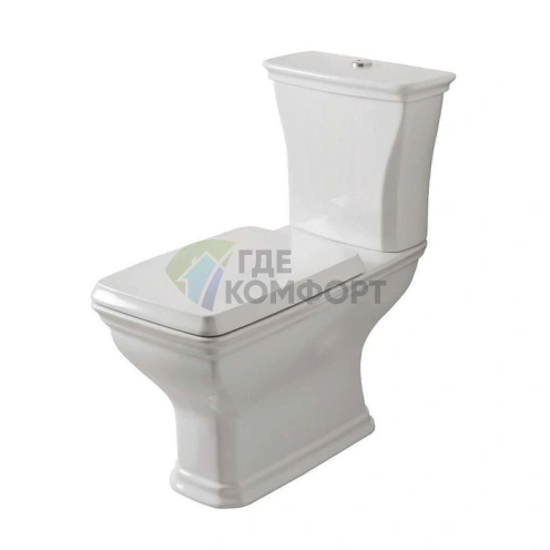 Унитаз-моноблок Artceram CIVITAS 36x54 см без бачка с универсальным сливом белый (CIV004 01 00) - фото 1