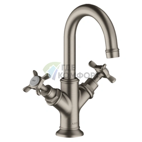 Смеситель для раковины AX Montreux в цвете нержавеющая сталь (16505800) - фото 1