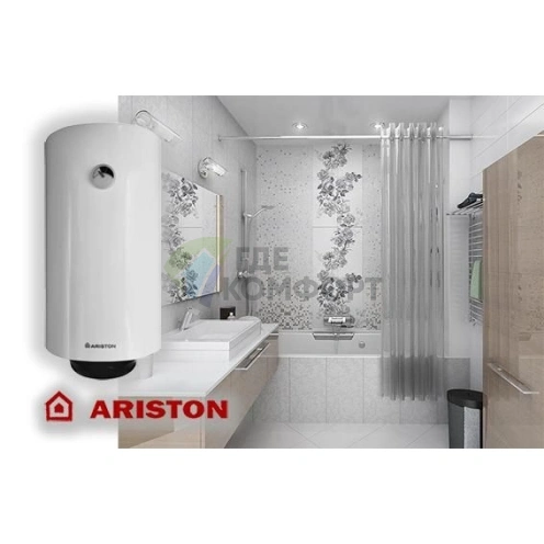 Водонагреватель накопительный электрический вертикальный Ariston ABS PRO R INOX 50 V фото 3