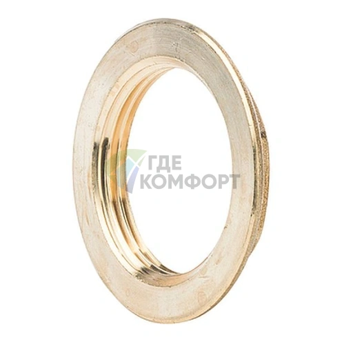 Контргайка STOUT с упором 1 1/4 латунная - фото 5