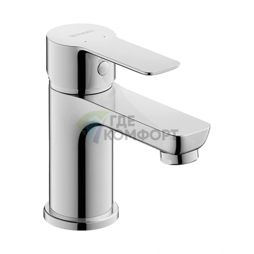 Смеситель для раковины Duravit A.1 на 1 отверстие, хром (A11010002010) - фото 1