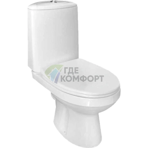 Элегантный унитаз-компакт «Лея Люкс» от Оскольской керамики — комфорт и стиль - фото 1