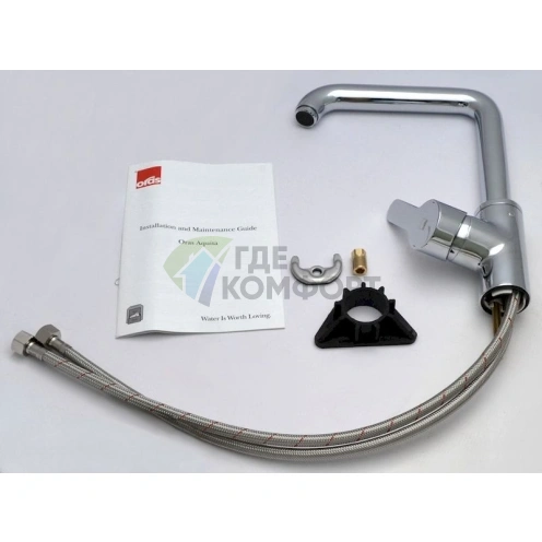 Кухонный смеситель Oras Aquita 2938F: элегантность и практичность для вашей мойки - фото 2