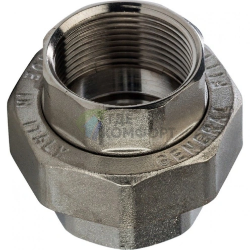 Разъемное соединение STOUT с внутренней резьбой американка ВB 1 1/4 никелированное - фото 10