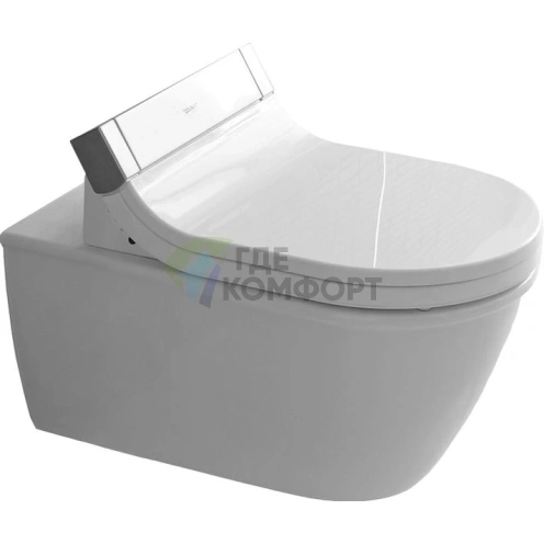 Подвесной унитаз Duravit Darling New с функцией биде SensoWash (2544590000) - фото 2