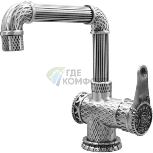 Смеситель Zorg Antic A 419 U SL для раковины с антивандальным покрытием - фото 1