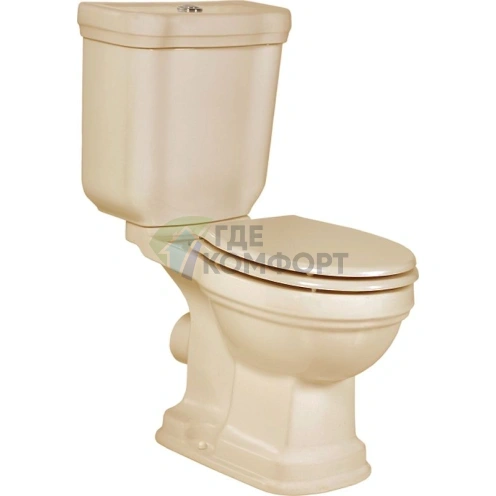 Унитаз-компакт Creavit Klasik KL310-З0 с функцией биде-карамель - фото 1