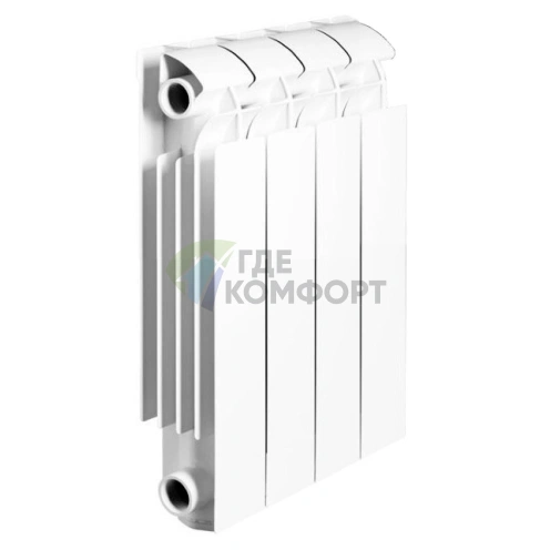 Радиатор Global Sfera 500 4 секции биметаллический - фото 1