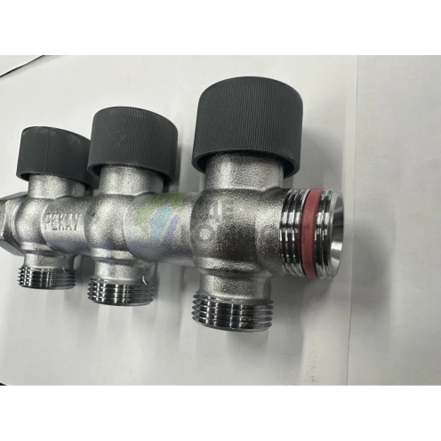 Коллектор REHAU (РЕХАУ - 11316453001)регулирующий, распределительный G3/4 с 3 отводами G 3/4 - фото 5