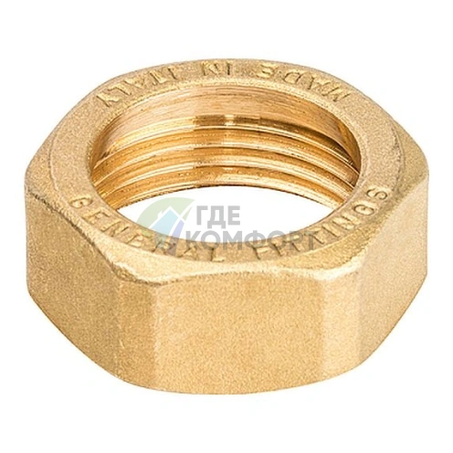 Разъемное соединение STOUT американка ВН с плоским уплотнением 3/4 латунное - фото 5