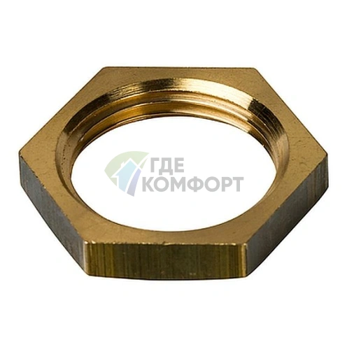 Контргайка STOUT 1 латунная - фото 2