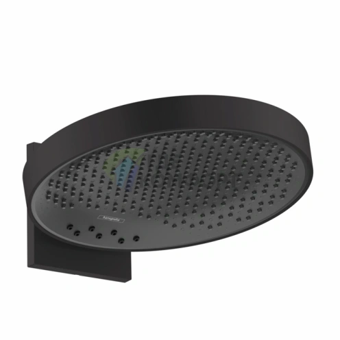 Верхний душ Hansgrohe Rainfinity 360 мм: 3 струи, черный мат, настенный монтаж (26234670) - фото 1