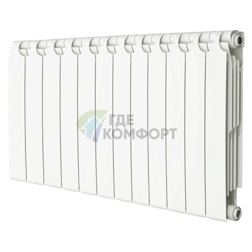 Радиатор биметаллический Теплоприбор BR1-500 12 секций - фото 1