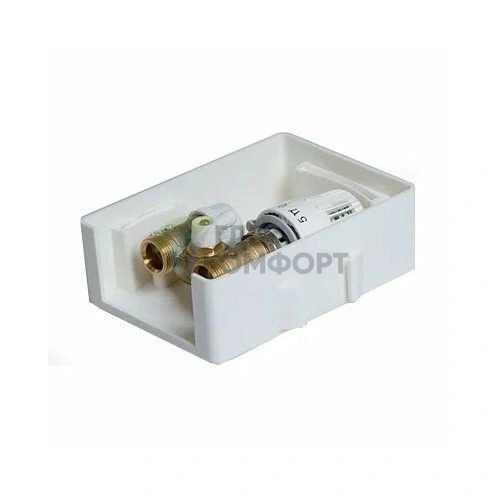 Регулировочный короб TCB-С-RTL01 Zeissler UNIBOX с ограничителем температуры обратного потока - фото 1