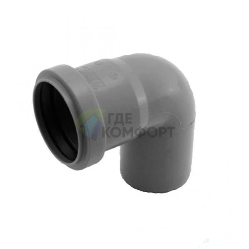 Отвод канализационный HTB 75 90° Ostendorf - фото 1