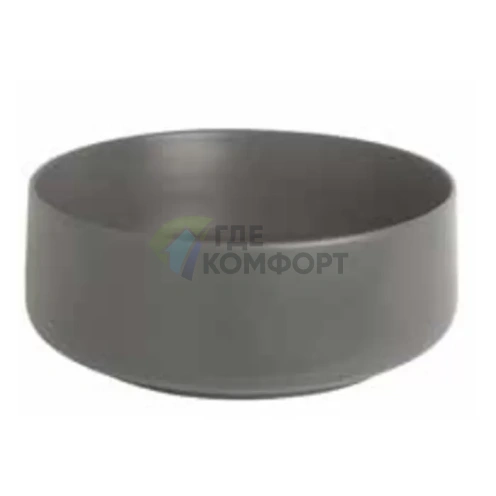 Накладная раковина ArtCeram COGNAC 42 см без отверстий в цвете grigio oliva - фото 1