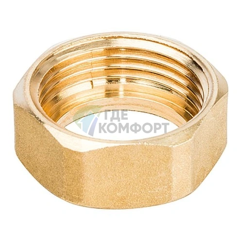 Разъемное соединение STOUT американка ВН с плоским уплотнением 3/4 латунное - фото 6