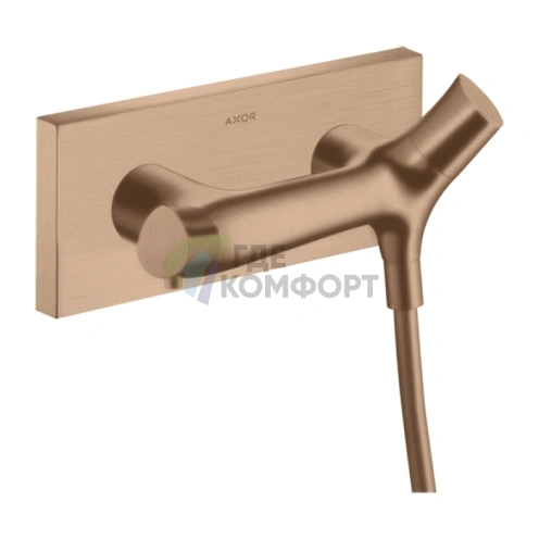 Термостат для душа AX Starck Organic в цвете шлифованное красное золото (12602310) - фото 1