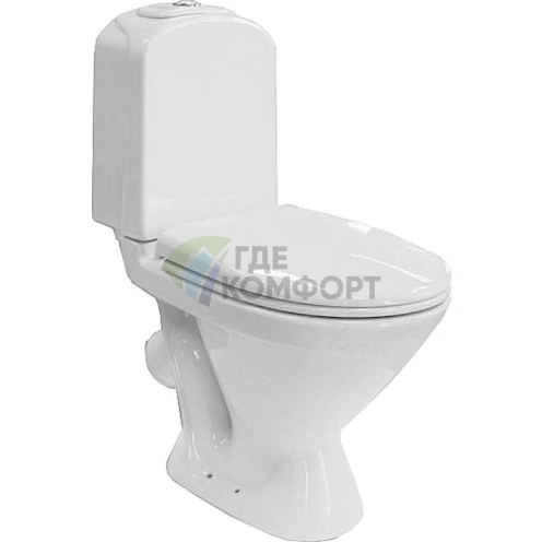 Унитаз-компакт Sanita Luxe Classic с микролифтом - фото 1