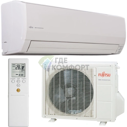 Инверторная сплит-система Fujitsu Standart ASYG24LFCC/AOYG24LFCC - фото 1