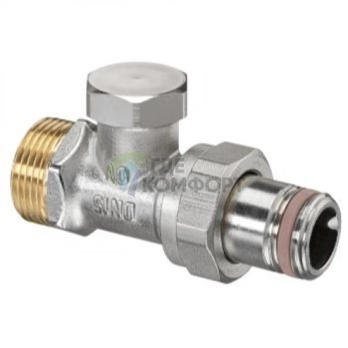 Вентиль на обратную подводку 1/2 x 3/4НР, проходной Combi 2 Oventrop - фото 1