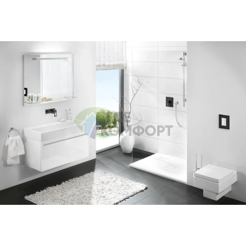 Смеситель Grohe Quadra для ванны с душем, настенный монтаж - фото 3