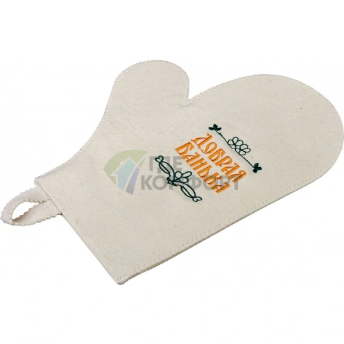 Рукавица Банные штучки 41045 Добрая банька фото 1