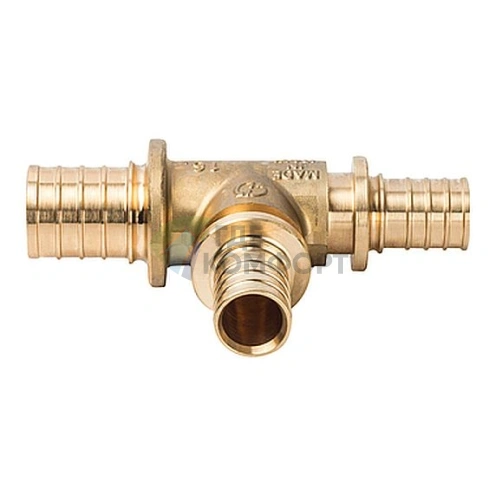 Stout Тройник переходной 32x25x25 для труб из сшитого полиэтилена аксиальный - фото 2