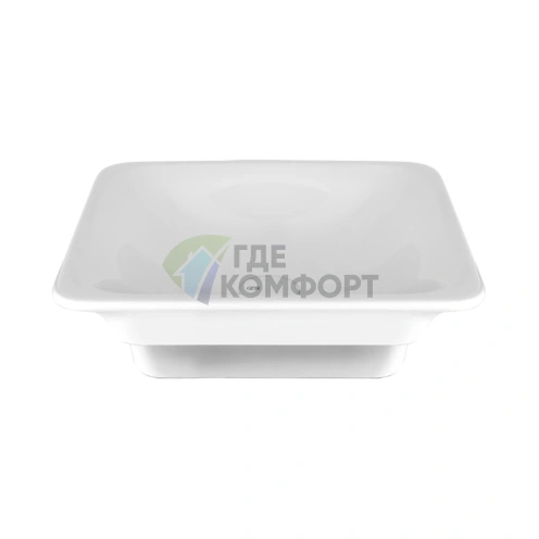 Встраиваемая раковина Gessi iSpa 49×45 см с донным клапаном, белая - фото 1