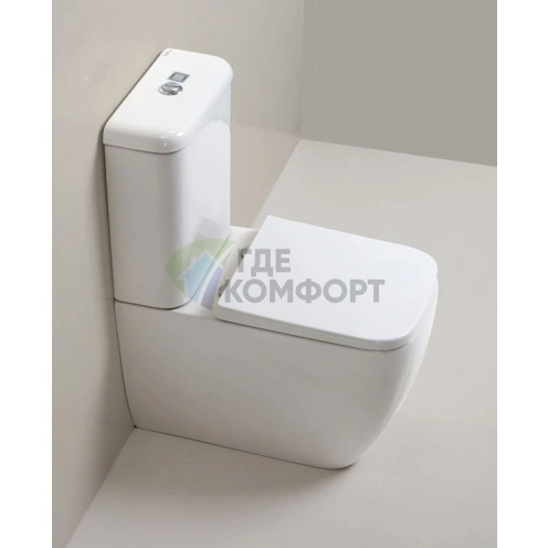 Унитаз-компакт BelBagno Alpina: эргономичный дизайн и компактность - фото 7