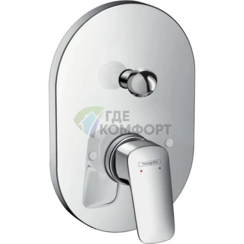 Смеситель Hansgrohe Logis 71406000 для ванны с душем - фото 1
