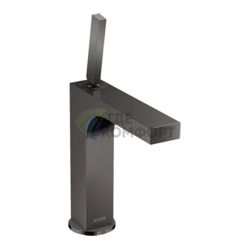 Смеситель для раковины AX Citterio в полированном черном хроме (39032330) - фото 1