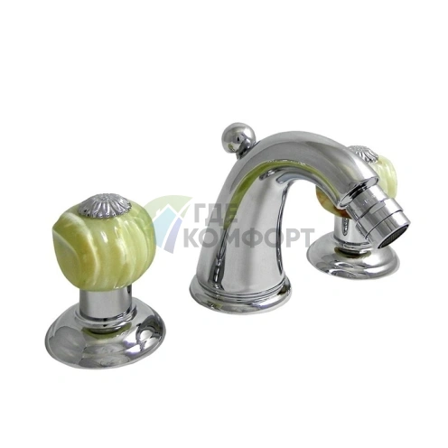 Смеситель для биде Nicolazzi Onice с донным клапаном, хром (2115CR09O) - фото 1