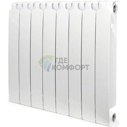 Биметаллический радиатор Sira RS 500 8 секций - фото 1