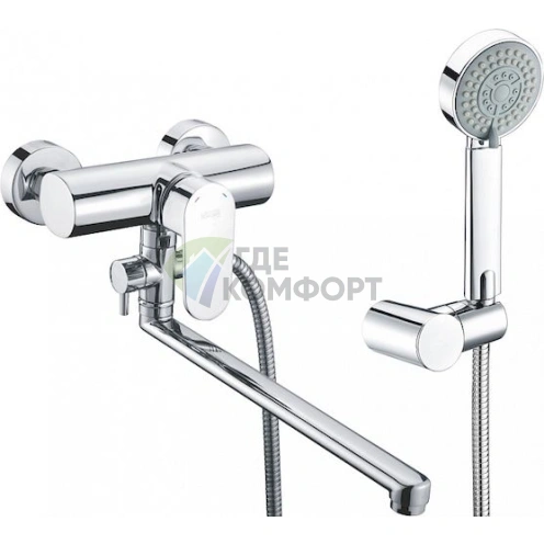 Смеситель Wasserkraft Donau 5302L для кухни хром - фото 1